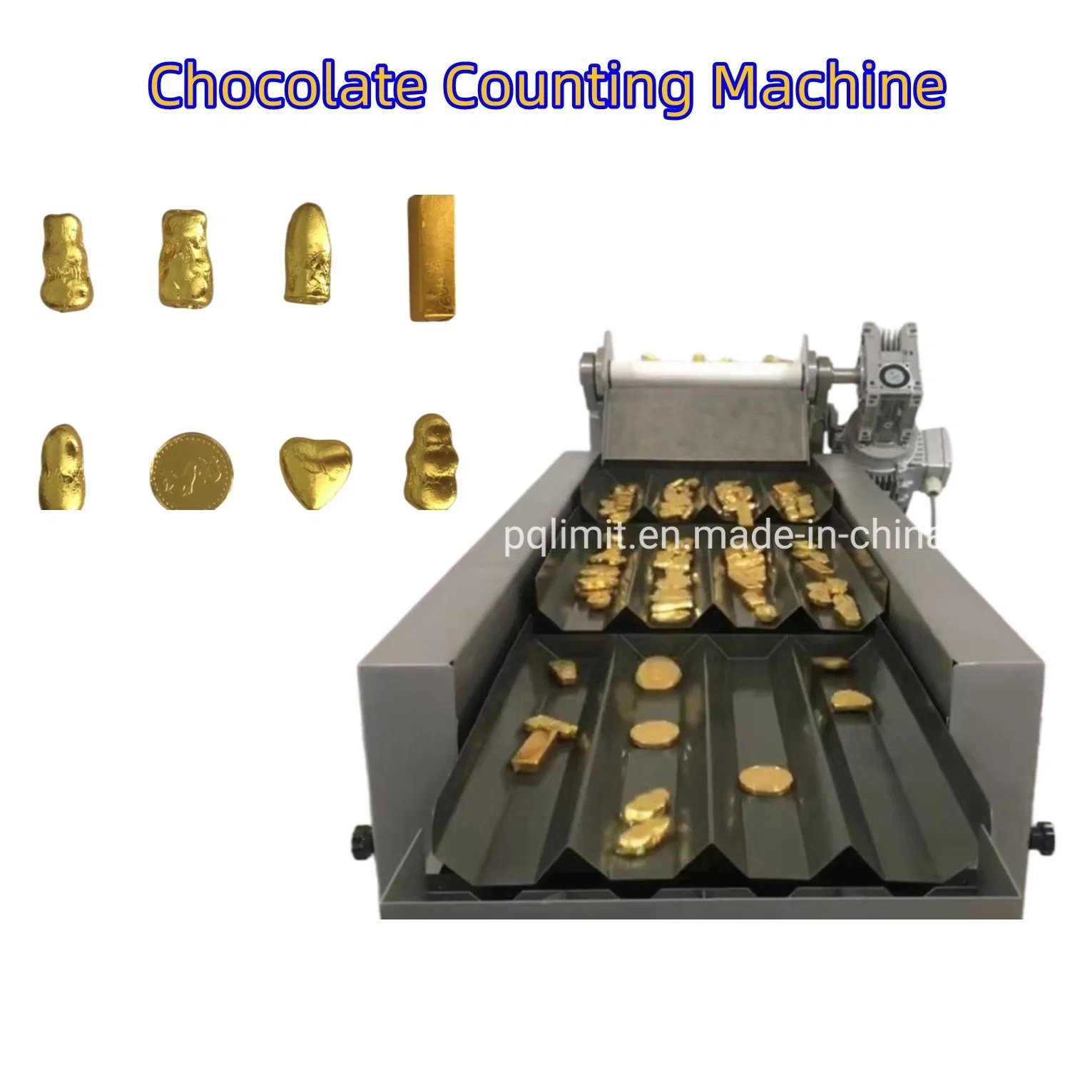 آلة عد الشوكولاته التلقائية