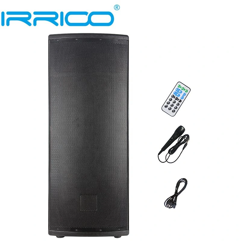 Professional Audio 1200W Dual 15" Subwoofer DJ/PA Speaker System Bt Karaoke Sets Sound Box Tws-Mic+FM+RC+Echo Bocina Parlant Spare Parts SKD