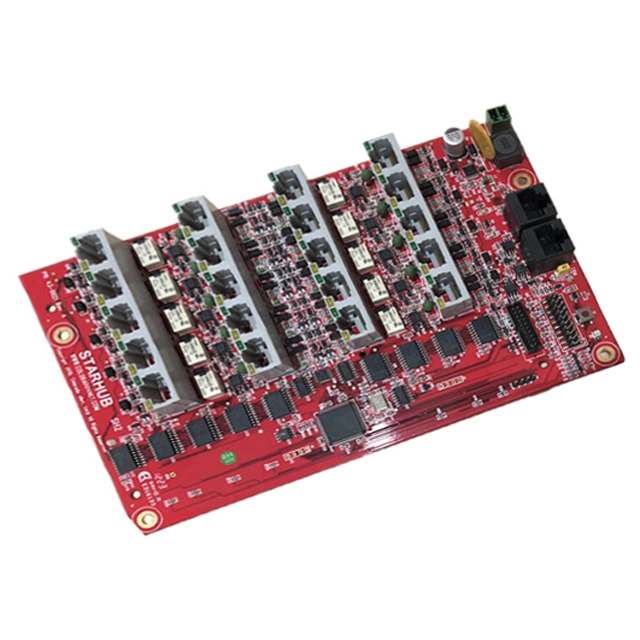 Carte de circuit imprimé PCBA multicouches DIP Electronics CMS à un arrêt Montage pour EMS