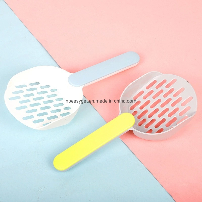 Cat Litter Scooper, ABS Plastic Litter Shovel & Eco-Friendly PP Material, Durable Pets Litter Sifter Scoop, Easy Sifting Sand Cleaning Esg16605