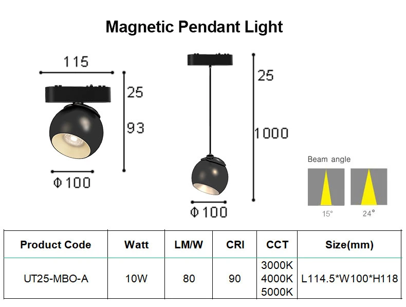 Zigbee LED Track Light Linear Spot LED Downlight Magnetic Track Lighting Interior Lighting