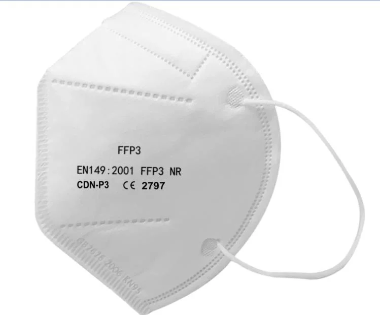 FFP3 Disposable Moulded Conical Dust Mask Face Respirator with Valve Medical Mask