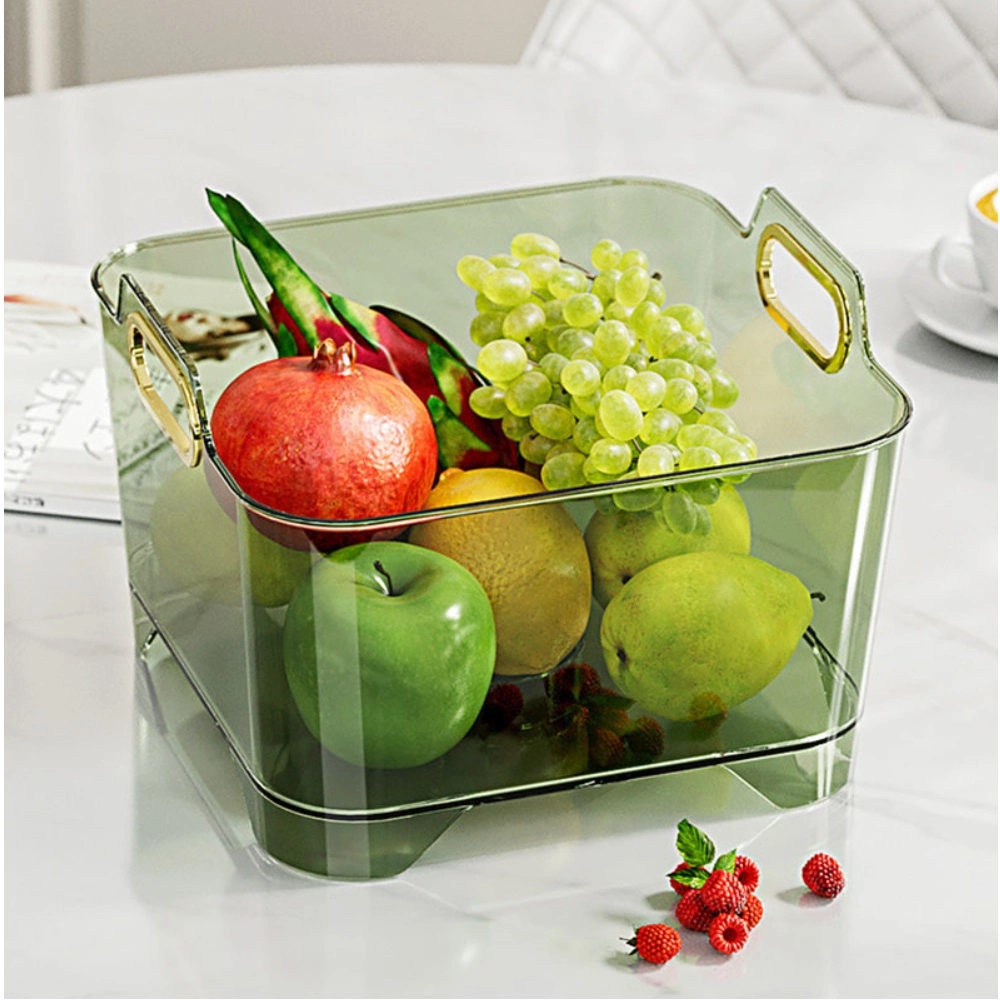 Kitchen Food Drain Basket Vegetable Cleaning Storage Food Safe Fruit Bowl