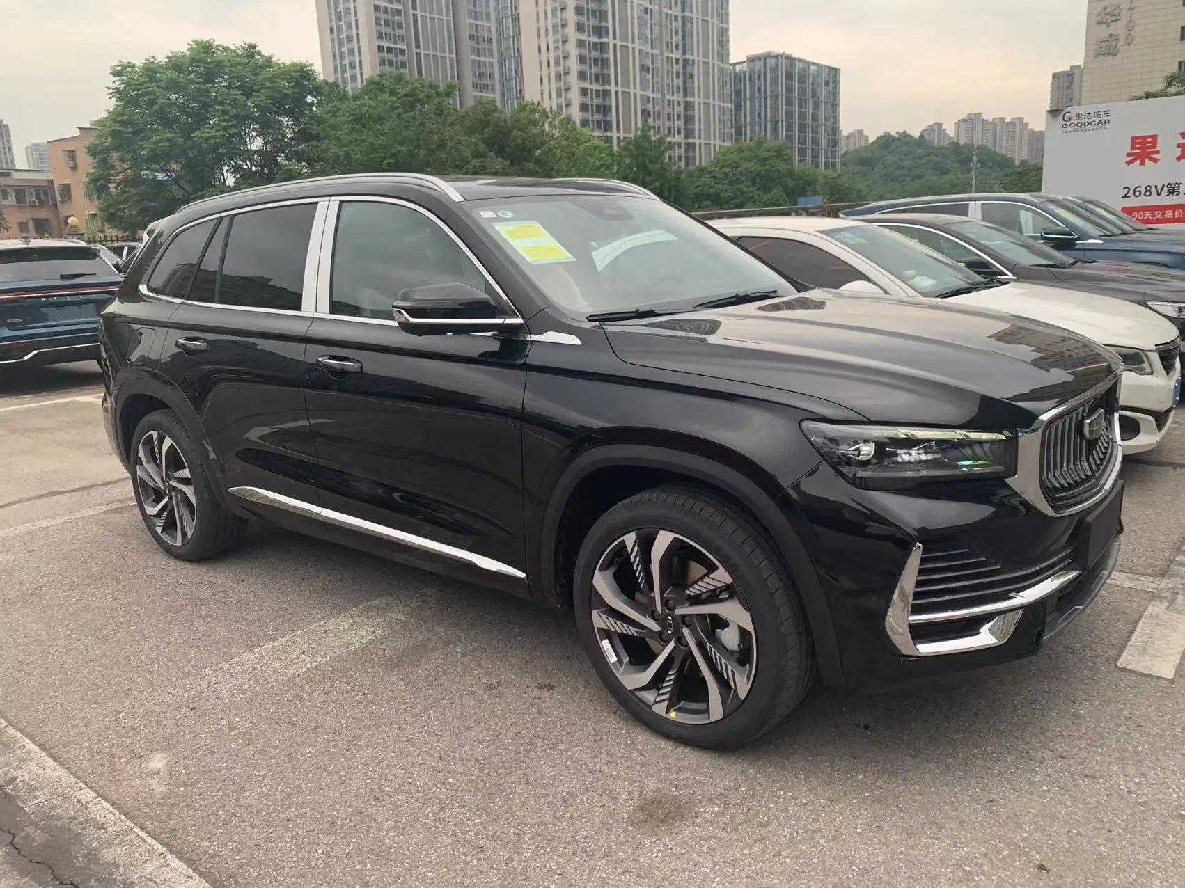 Monjaro Black Geely Xingyuel 4WD gasolina fabricada en China 2023 Venta en caliente