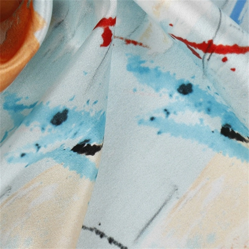 Yigao Textile Silk Like Digital Printing of Acetic Acid Fabric