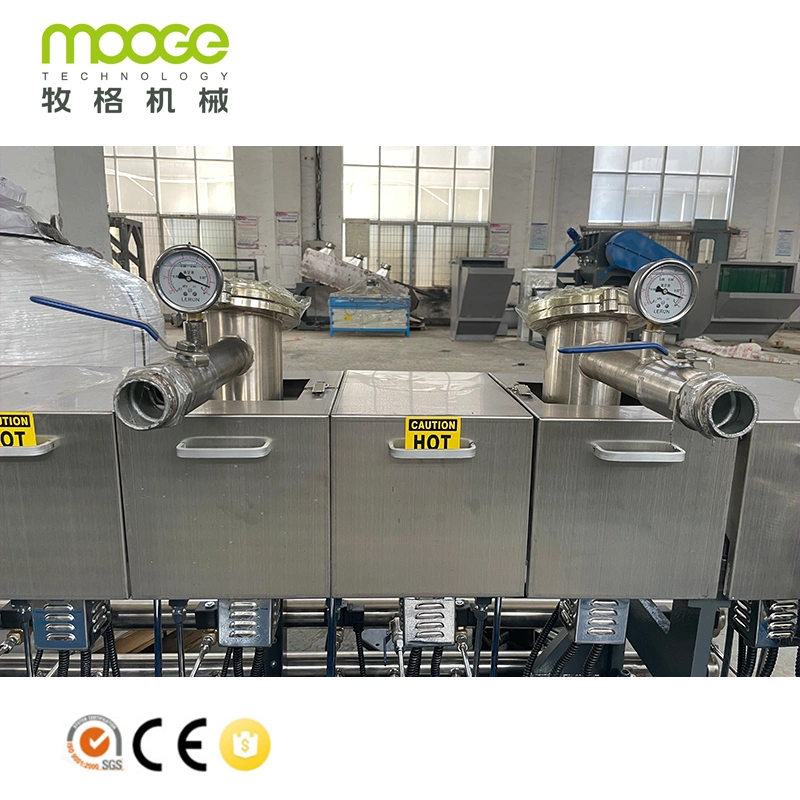 Twin Screw Extruder Granulator Plastic PET Recycling Pelletizer Machine