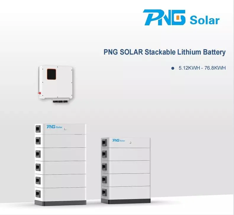 Solar Stackable Lithium Lifep04 Battery 5kwh 15kwh 20kwh for Solar Panel System Commercial Home Use