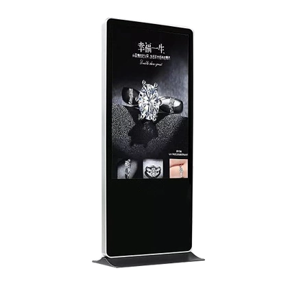 Chão de publicidade digital ecrã fraccionado Player/OEM MANUFACTURER montado na parede publicidade display LCD