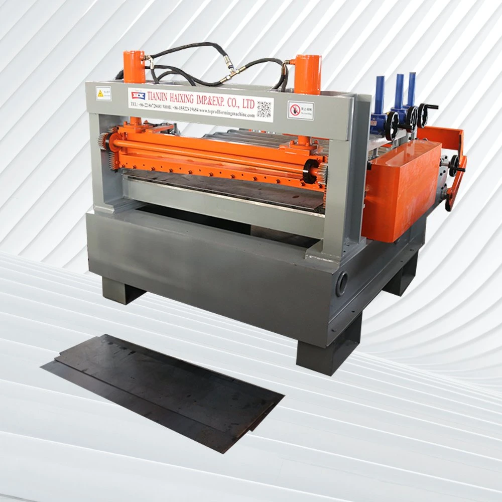 Zinc Galvanized Steel Sheet Leveling and Cutting Machine for Straightening Metal