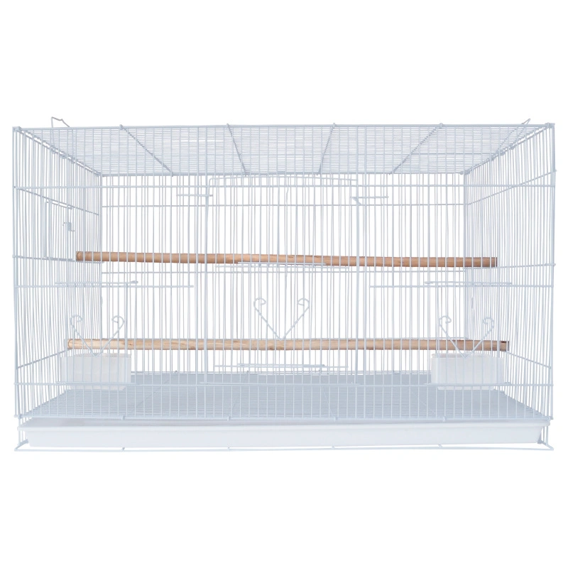 76,5x45x46cm China Fabricante de productos animales de compañía Cría de suministros de Aviary proporciona gran Bird Cage