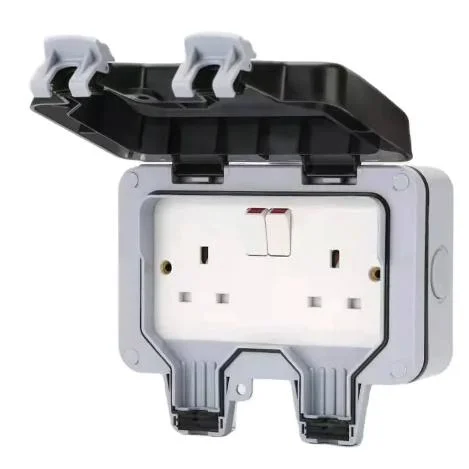 IP66 Industrial Weatherproof Box with Switched Socket