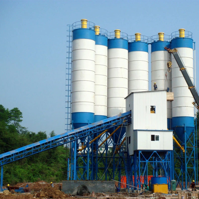 Ciment Mixer Agrégat 180 M3/H Usine de Mélange de Béton Prix d'Usine Utilisée Centrales à Béton