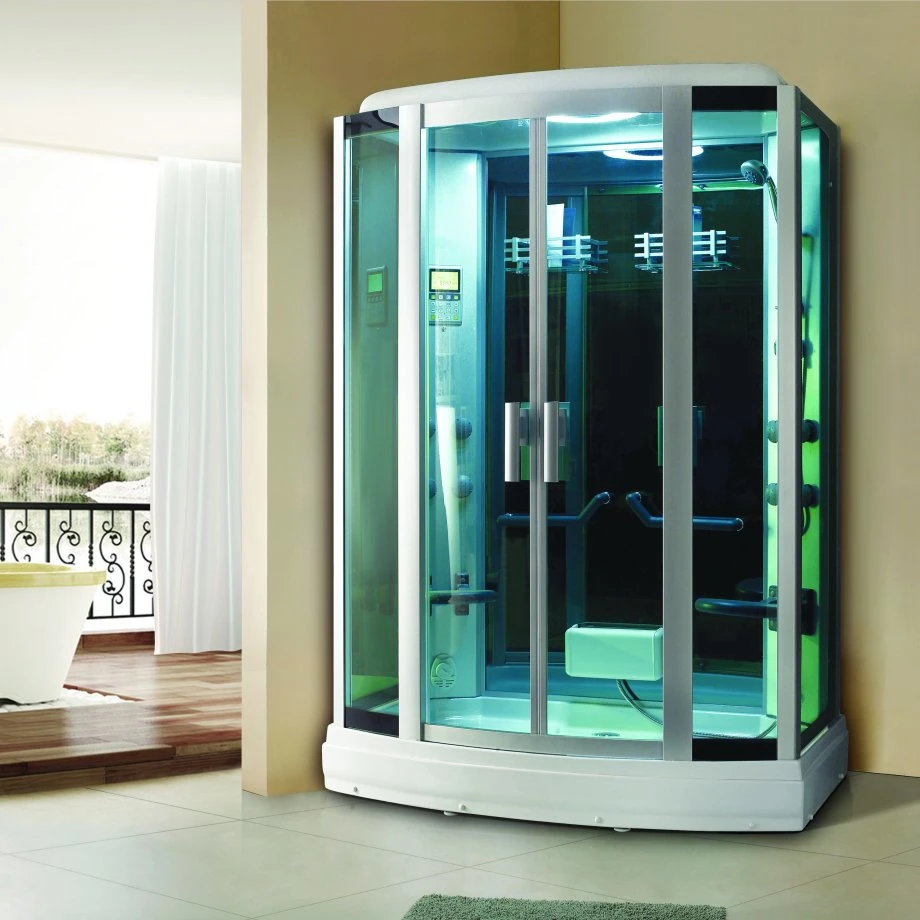 Freestanding Rectangle Acrylic Backboard Shower Steam Sauna Room