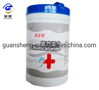 Original Factory 100PCS Barrel Packing Medical Tissues Cleaning Wipe