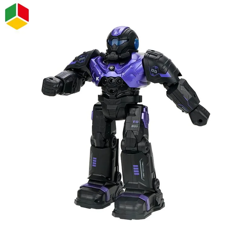 QS High-Quality New Kids Gesture Sensing Intelligent Remote Control Plastic Robot Toy Children Early Educational Interactive Children Learning Robot Toys