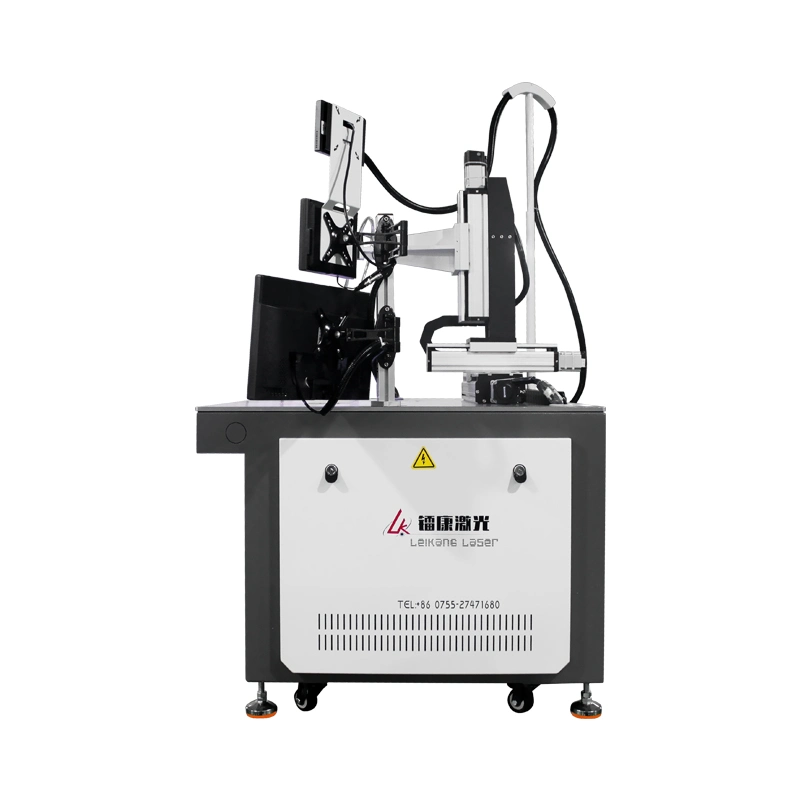 Machine de soudage laser automatique à membranes métalliques à fibre optique, soudeuse laser à point de soudure de bride, équipement de soudage laser par capteur.