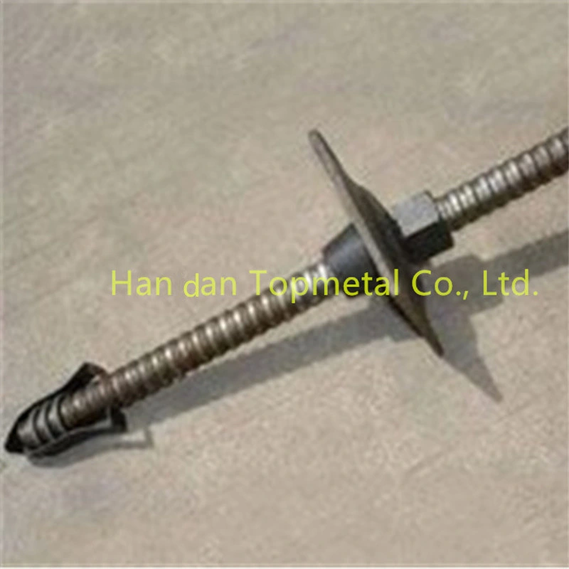 Self Drilling Anchor Bolt/Hollow Bar Anchor R32 Steel 40cr/45 for Rock Bolt