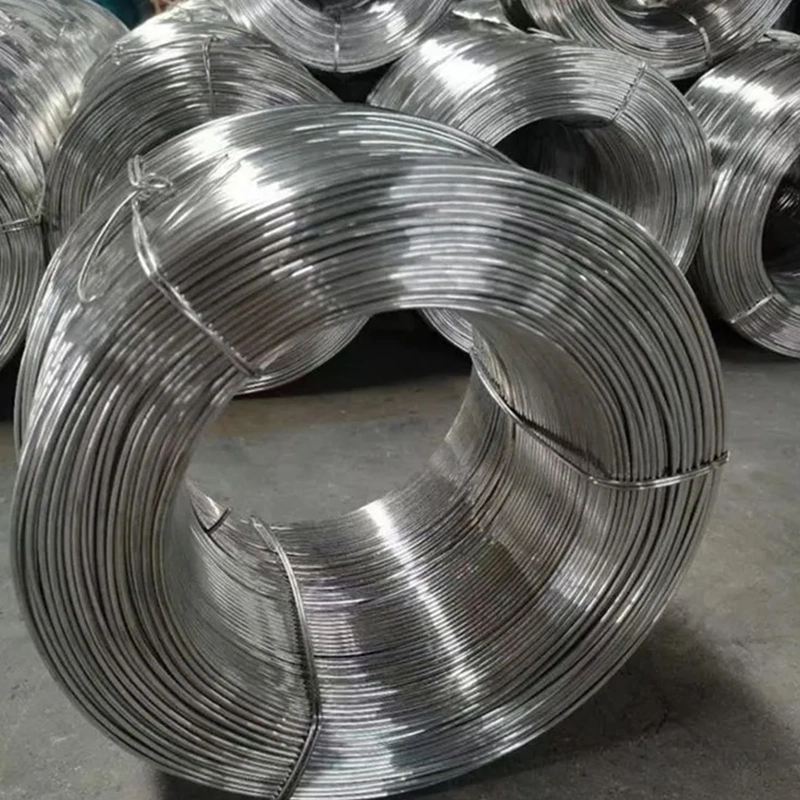 SAE 1045 2.2*2.7mm 2.4*3.0mm Hot DIP Galvanized Oval Shaped Steel Wire