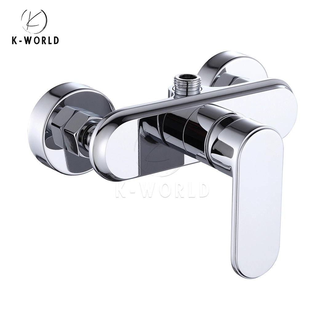 K-World Luxury Basin Shower Faucet Manufacturing High-Quality in Wall Bath Shower Faucet China Craftsmanship Single Handle Shower Mixer