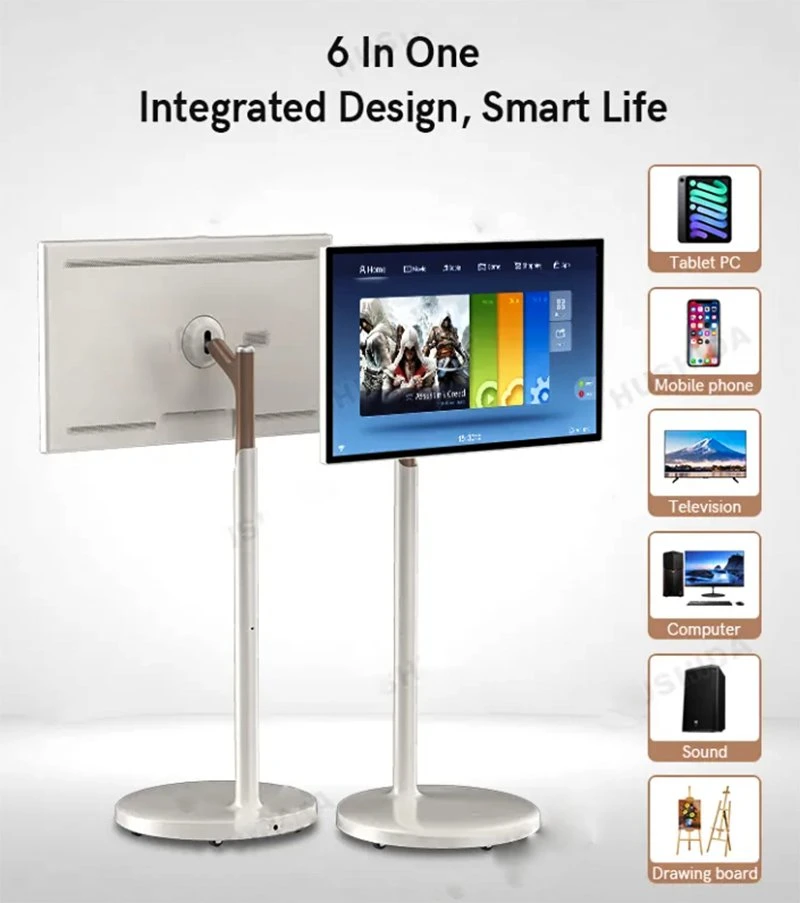 Removeable and 360&deg; Rotatable Multifunction Smart TV Touch Screen for Home and Live Streaming