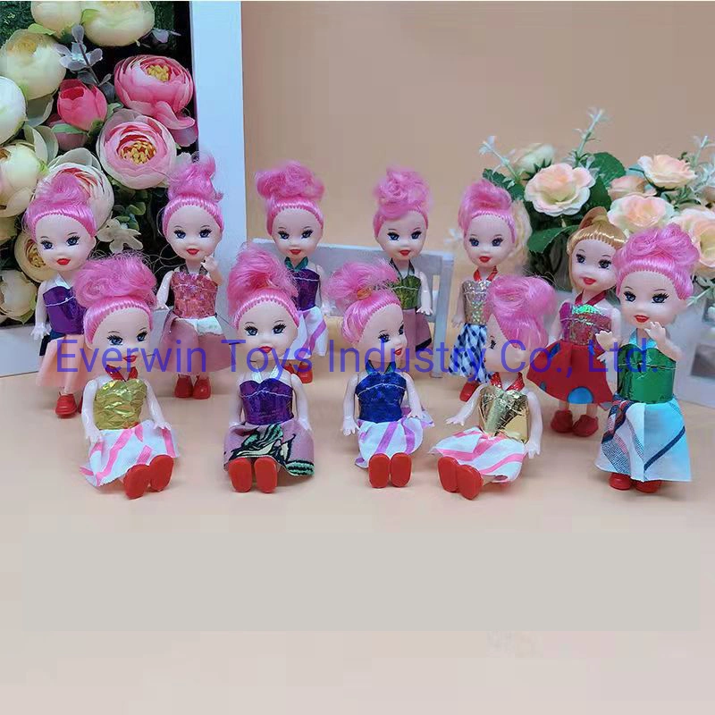 Presentes Little Mini Doll Princess Kelly Girl Toy Kindergarden