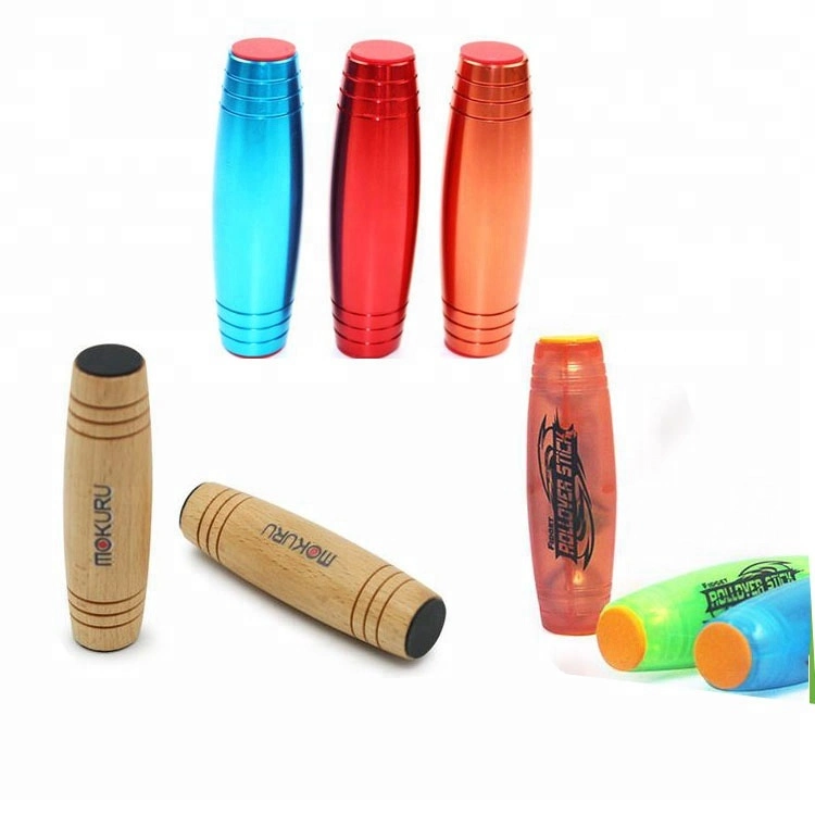 La novedad de la Oficina Regalos Mokuru Rollver madera juguete Fidget Stick