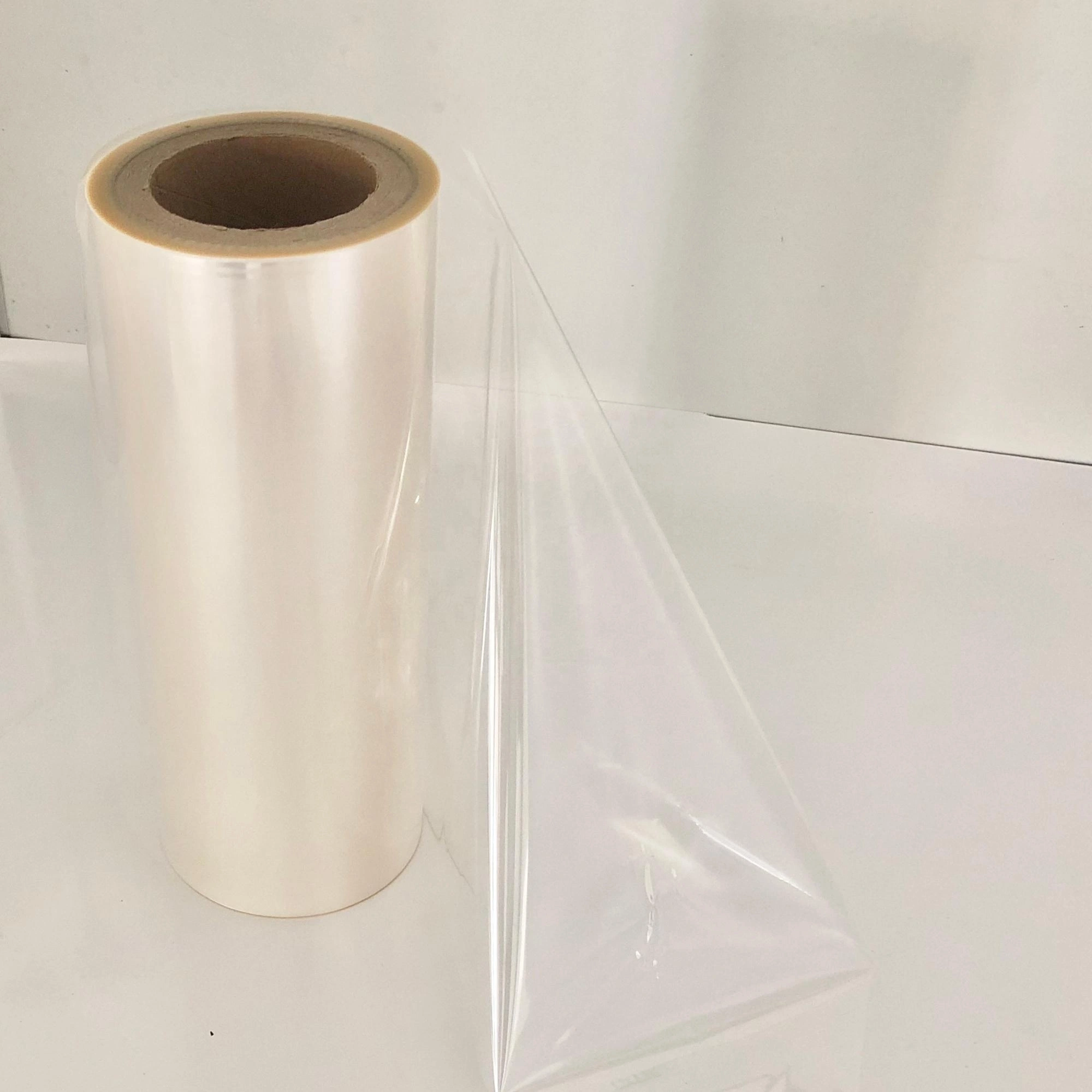 0,15mm filme de PVC de plástico transparente para caixa de bolo Peça de vidro