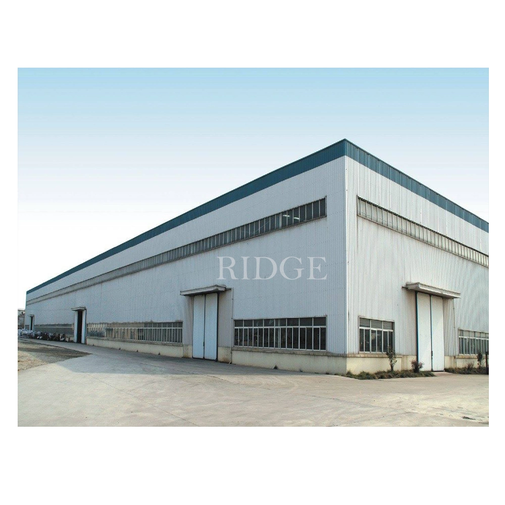 Multi Functional Well Designed Skylight Well Welded Prefab Pre-Engineered Fabricated Metal Steel Frame Warehouse Shed