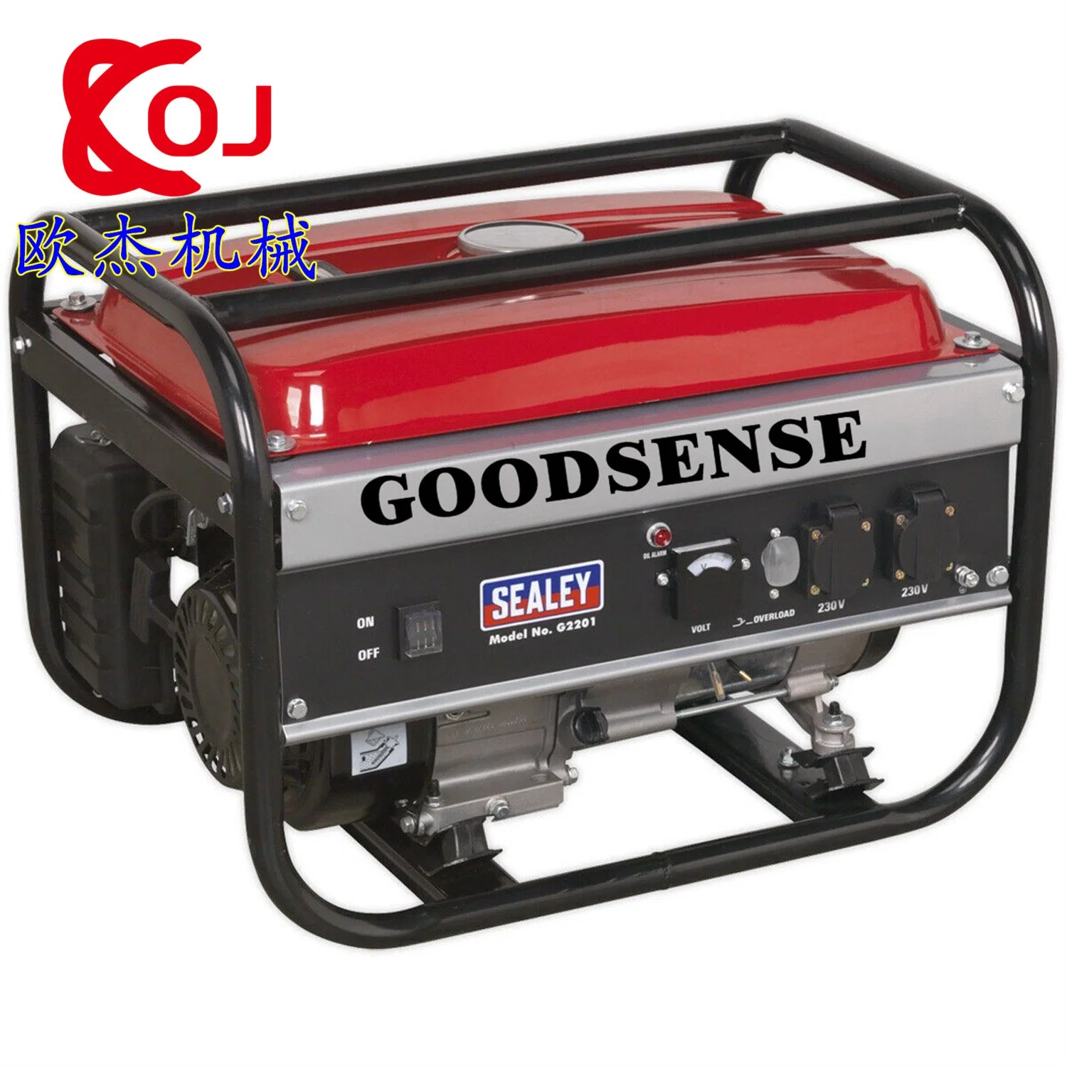 220V 2kW 2,5kw 3kw 4kw 5kw Generador de Gas/Gas/gasolina portátil Con ruedas