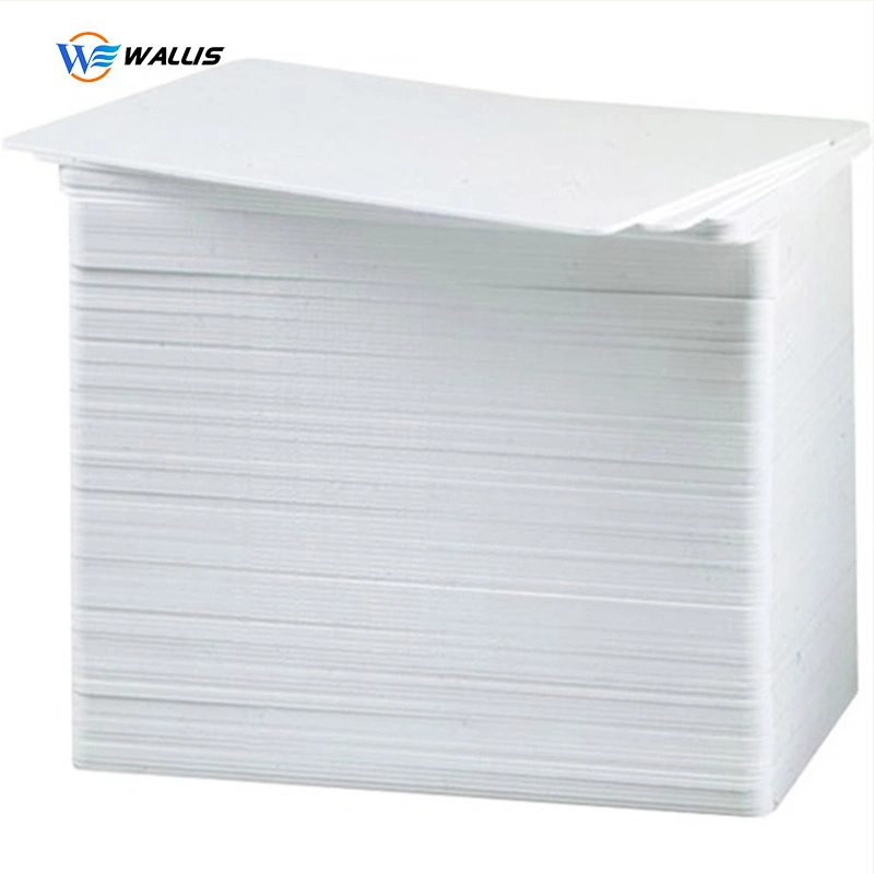 طباعة كاملة بالألوان شعار التصميم الخاص بطاقة بيضاء شفافة بطاقة اسم العمل PVC منقوشة