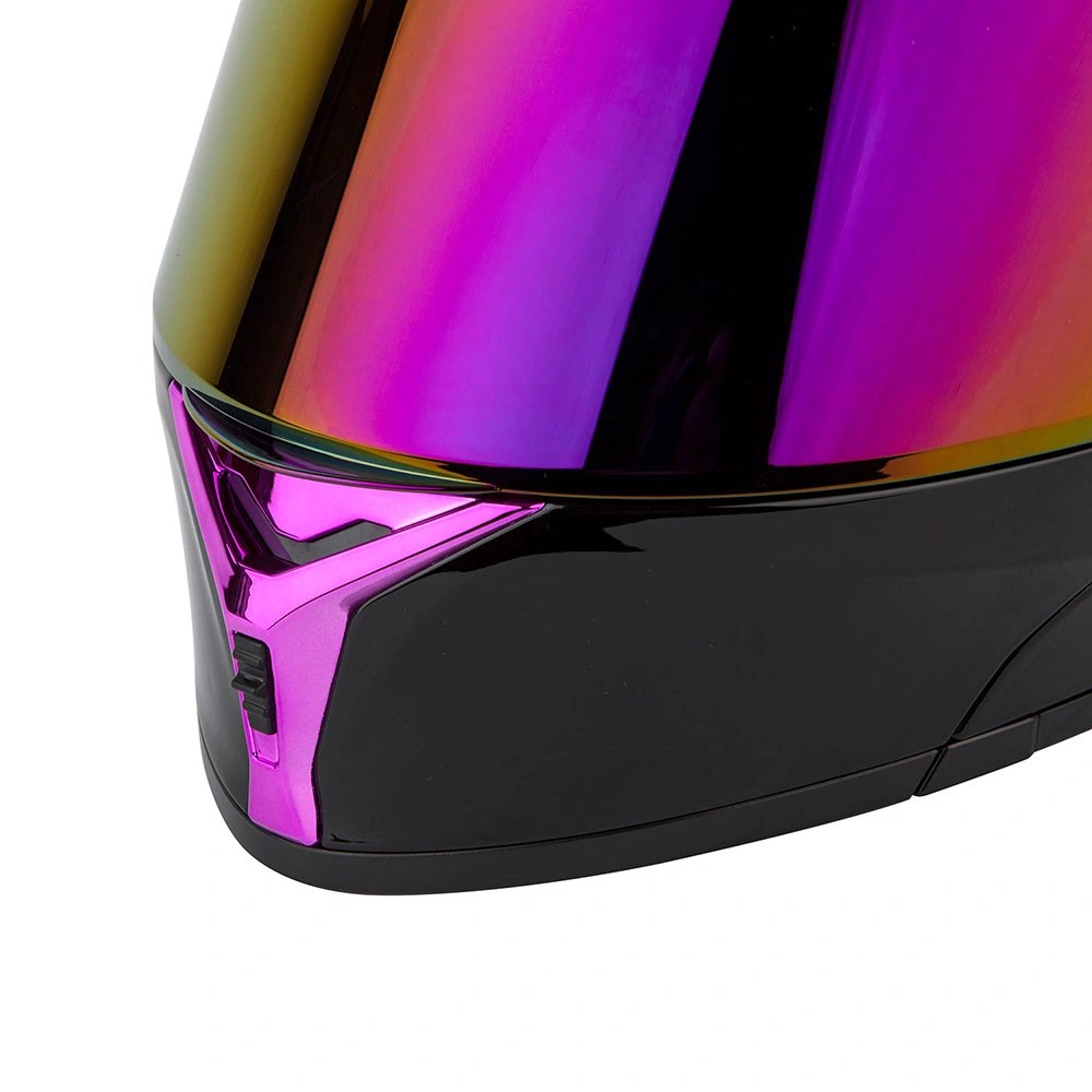 Profesional de Motocicletas de carreras Helmet Modular Flip up Motorcycle Helmet con Doble Visores