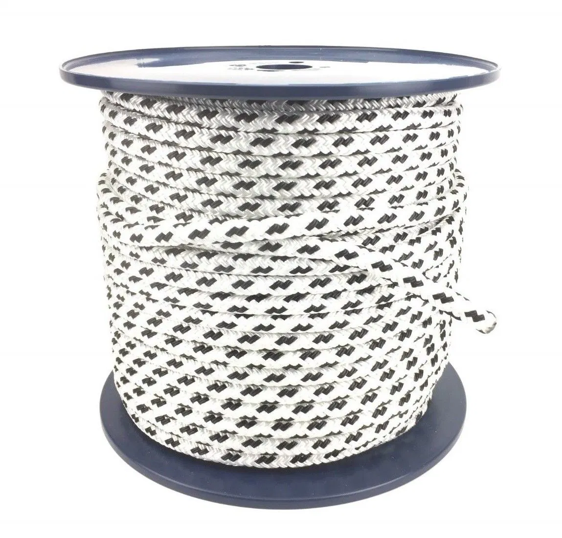 Square Line Mooring Rope 100mt Spool White - 8 Strand - D. 12mm