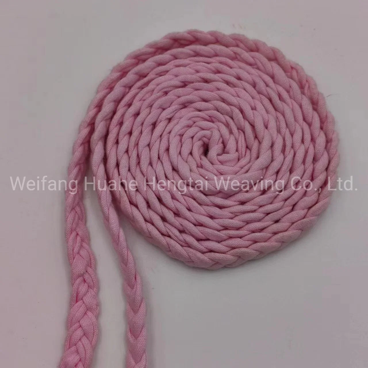 Factory Direct Sales of Three-Strand Colored Cotton Rope Shoes and Hats Accessories