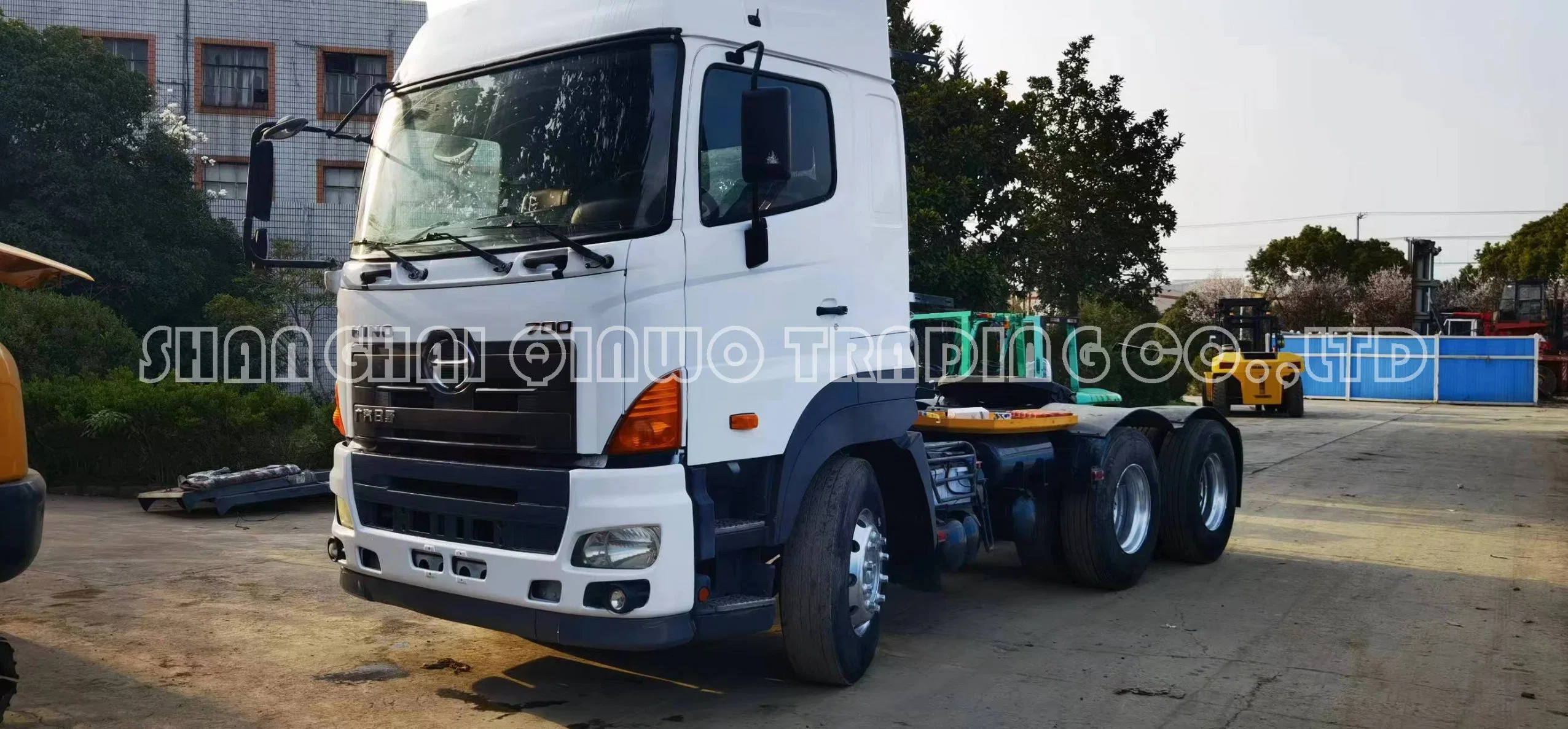 Second Hand Hino 700 Heavy Tractor Truck Head Used Trailer Truck Sale in China