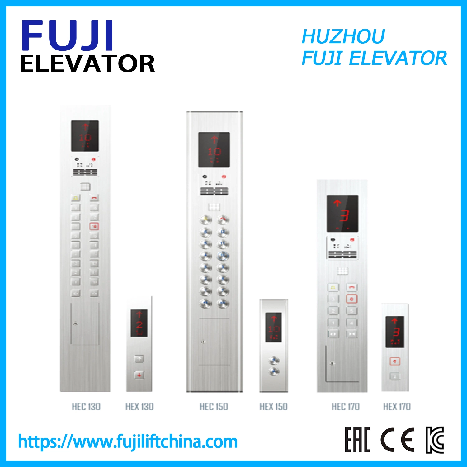 Hairline Stainless Steel AC Elevator FUJI High quality/High cost performance  Export Wooden Case Residential Home Lift