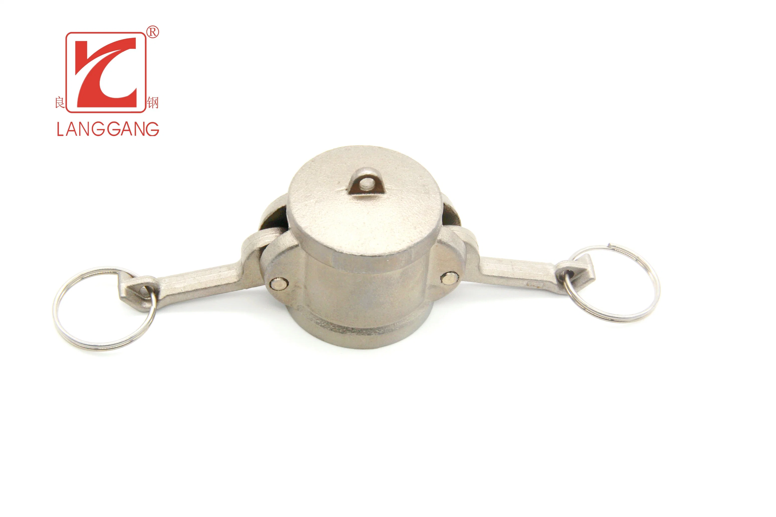 Type-DC Standard Inox SS304/SS316 Stainless Steel Casted BSPT Thread Dust Cap Camlock