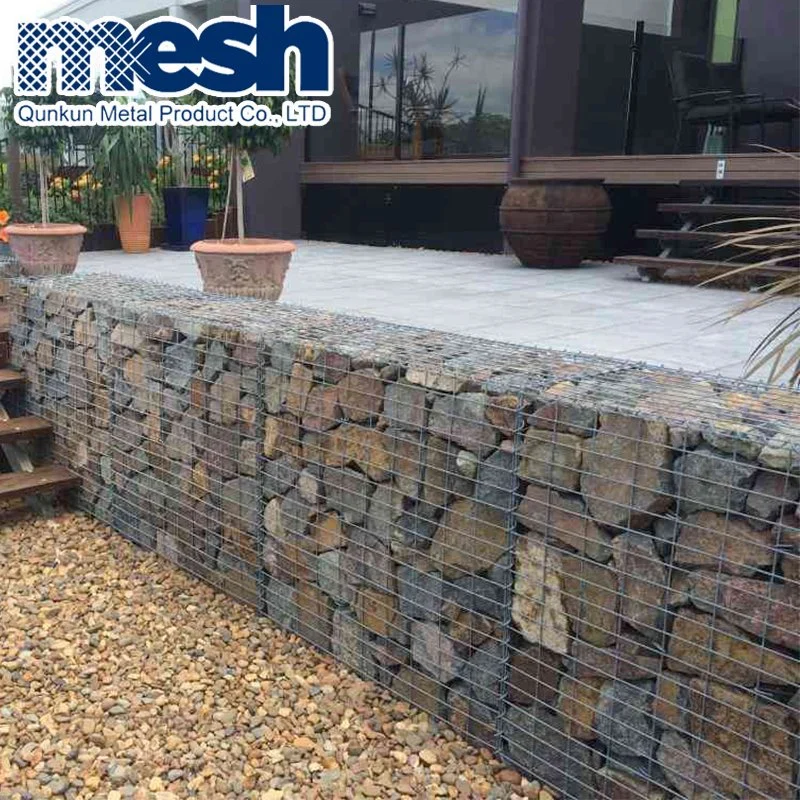 Anping ISO Factory Garden Welded Gabion Retaining Wall