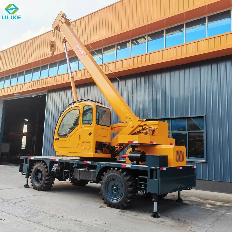 High quality/High cost performance  Construction Equipment 4 Wheel off Road Crane Truck Crane with Good Price