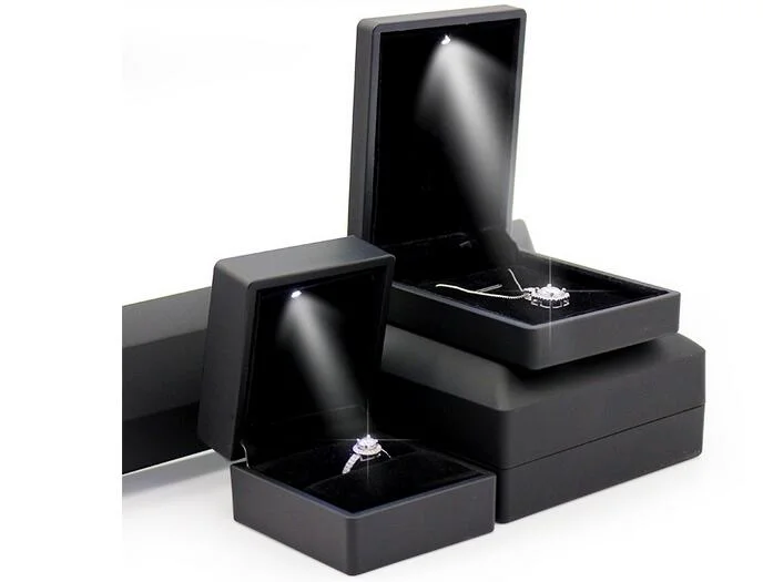 PROPUESTA LED Caja de anillo Caja de pulsera Caja de collar Caja