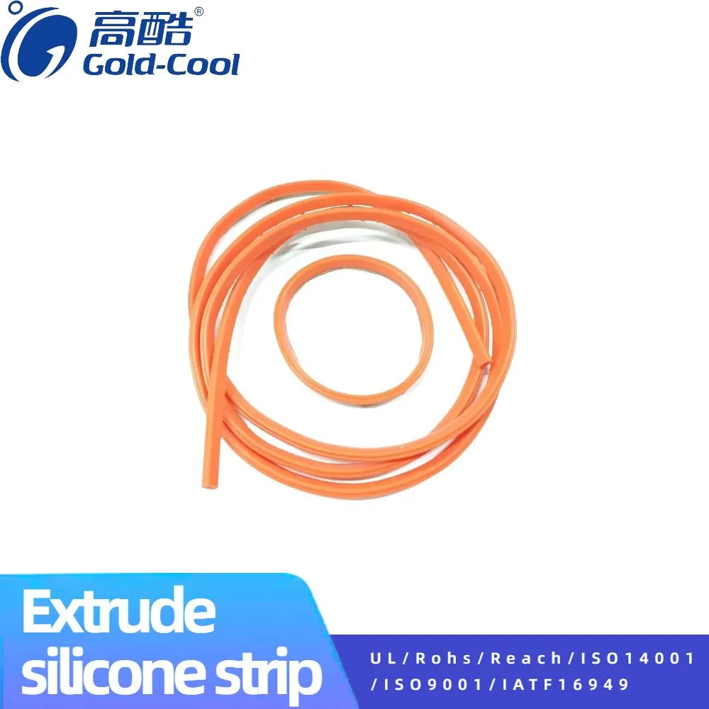 High-Temperature Extrude Sealing Silicone Rubber Strip for Semiconductor Materials