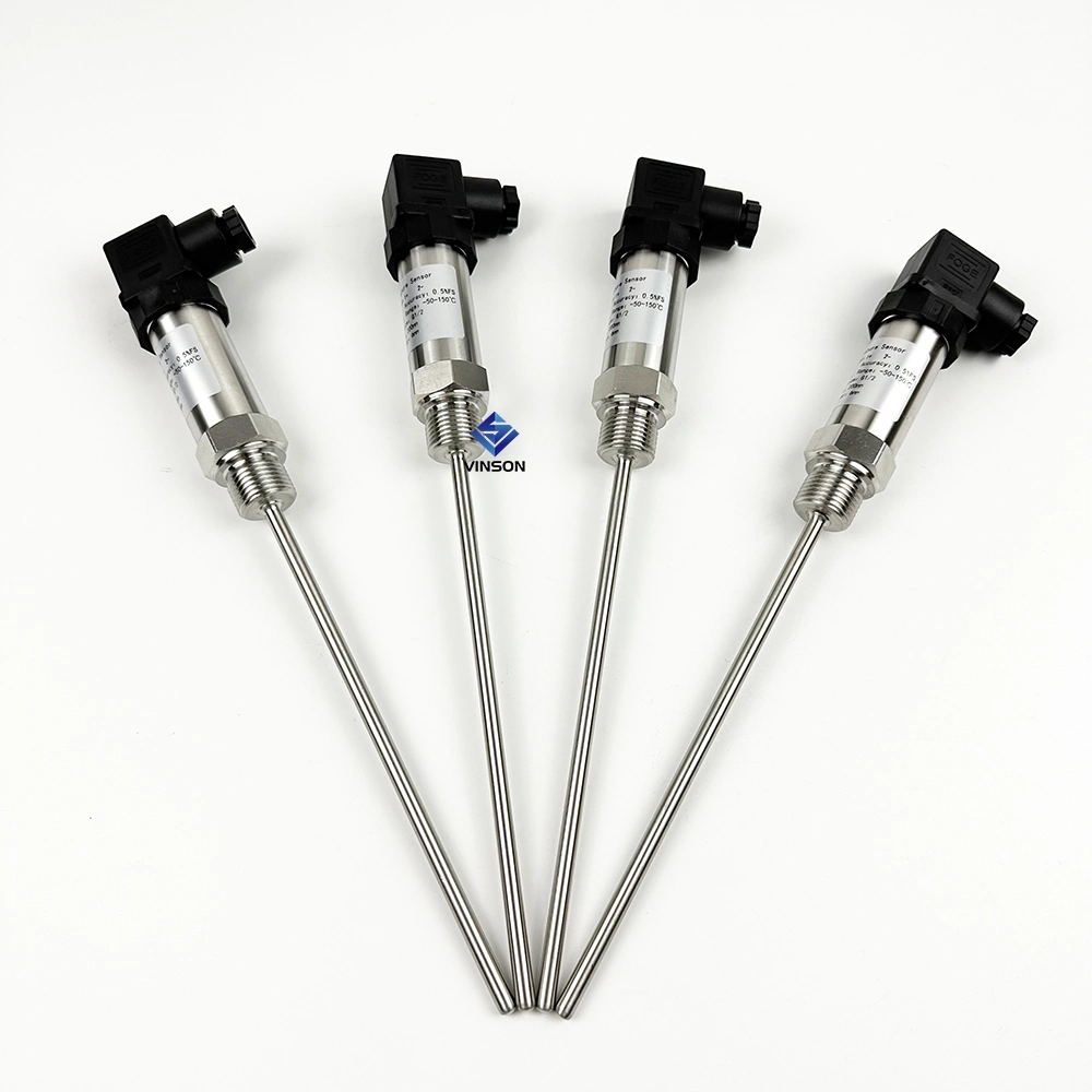 Customizable K, E, J, T, PT100, Cu50 Industrial 4-20mA Temperature Transmitters Sensor