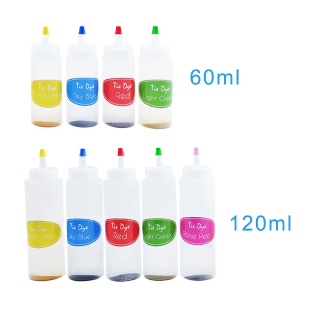 DIY Painting Eco Friendly Squeeze Bottles Tie Dye for Permanent Tie Dye Kit