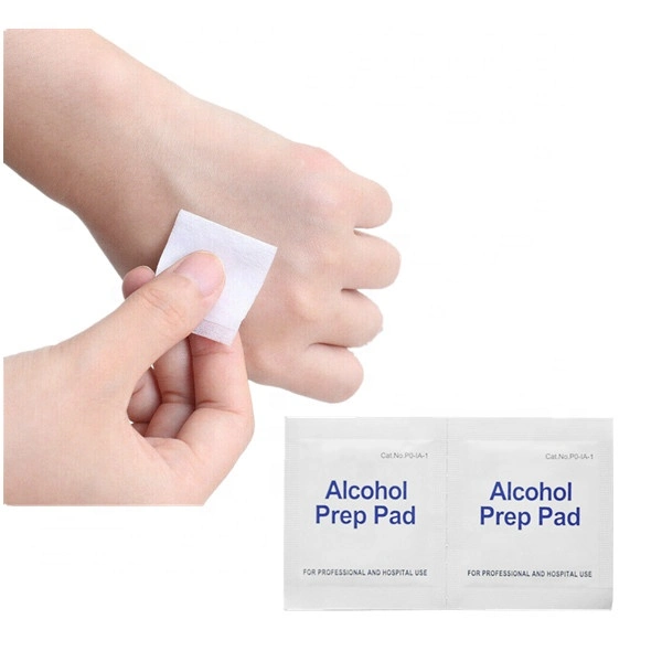 2 % de la chlorhexidine 70 % d'alcool Prep Pad pour la désinfection de la peau