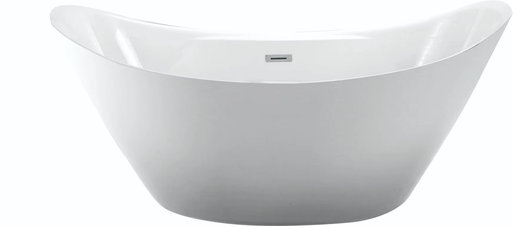 High Quality Artificial Stone Bathroom Furniture White Acrylic Bathtubs