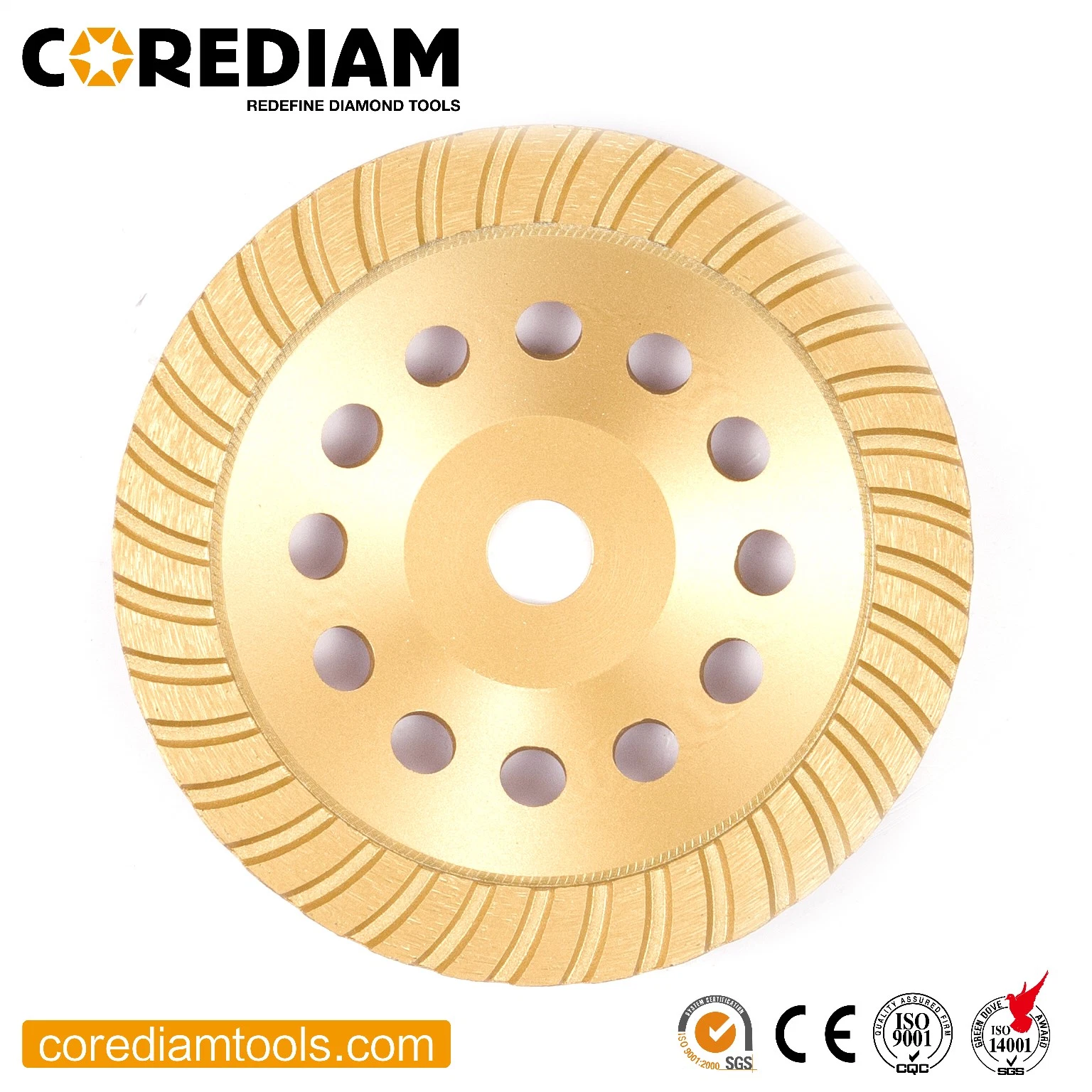 180mm Turbo Segment Grinding Cup Wheel/Abrasive Wheels