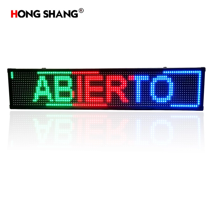 P10 módulos de display LED mixtos de tres colores para semi-exteriores