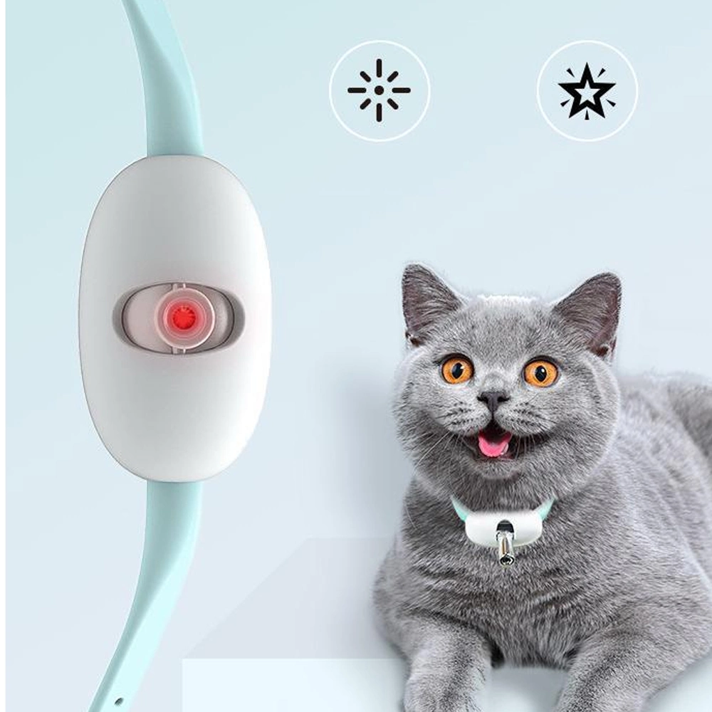 Adjustable Infrared Electric Laser Pet Collar-USB Rechargeable Dropshipping