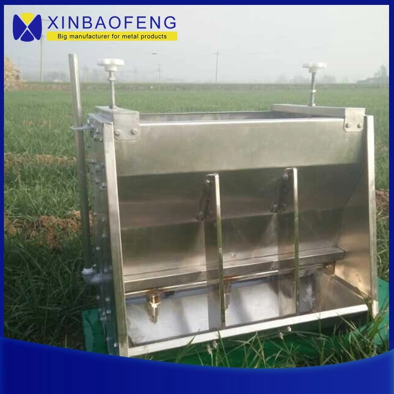 Double/ Single Side Automatic S. S 201 304 Pig Feeder Trough for Fattening Pig