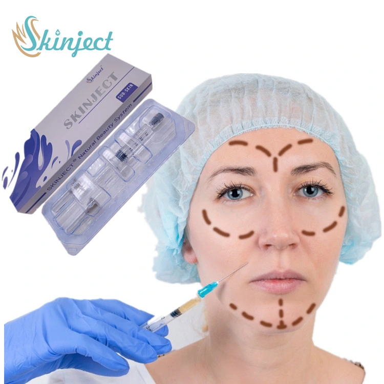 5ml Hyaluronic Acid Dermal Filler Injection Derm/Deep Line Ha Filler