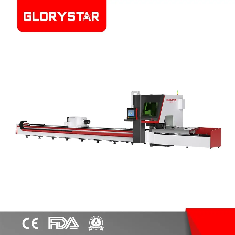 Beam of Light Fiber Optics Laser Cutting Equipment GS -6022tg for Stainless Steel